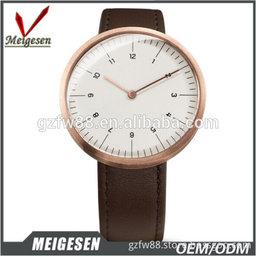 modern big case surface free stand spring bar unisex watch